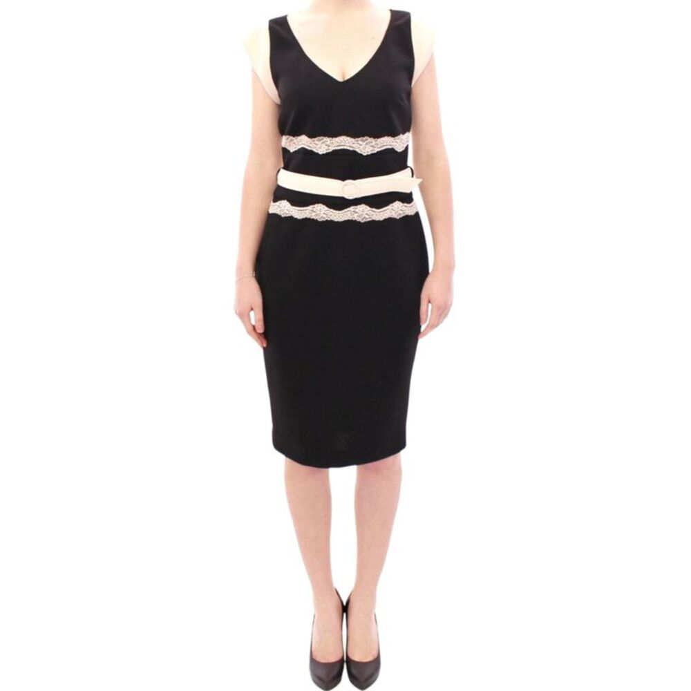 Cavalli Black lace sheath Women's dress